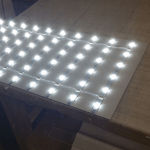 Backlit LED panel