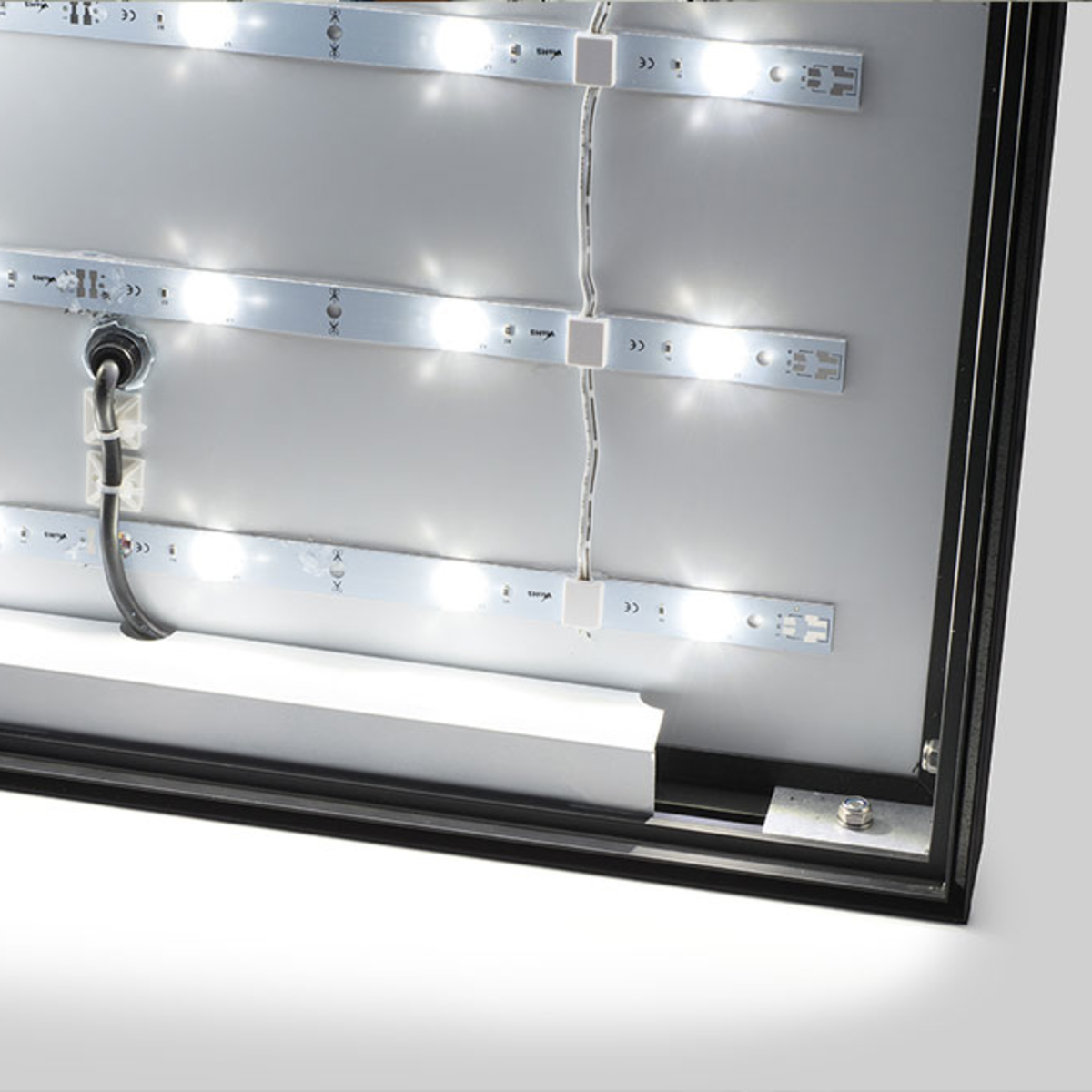 Slim Fabric Light Box, Backlit, 2” Profile - BYIBA Backlight